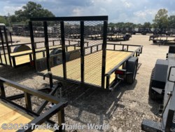 2026 6' x 14' Single Axle Heavy Duty Utility by Lone Wolf Trailers from Truck & Trailer World in Denham Springs, Louisiana
