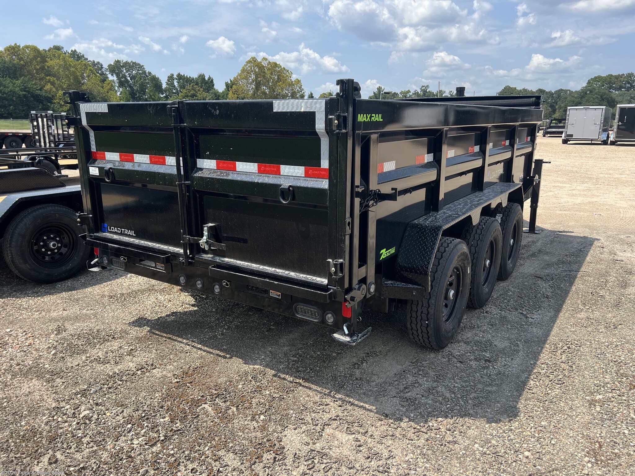 New 2027 Load Trail DL 83" x 16' Triple Axle Dump Low-Pro Dump Trailer available in Denham Springs, Louisiana