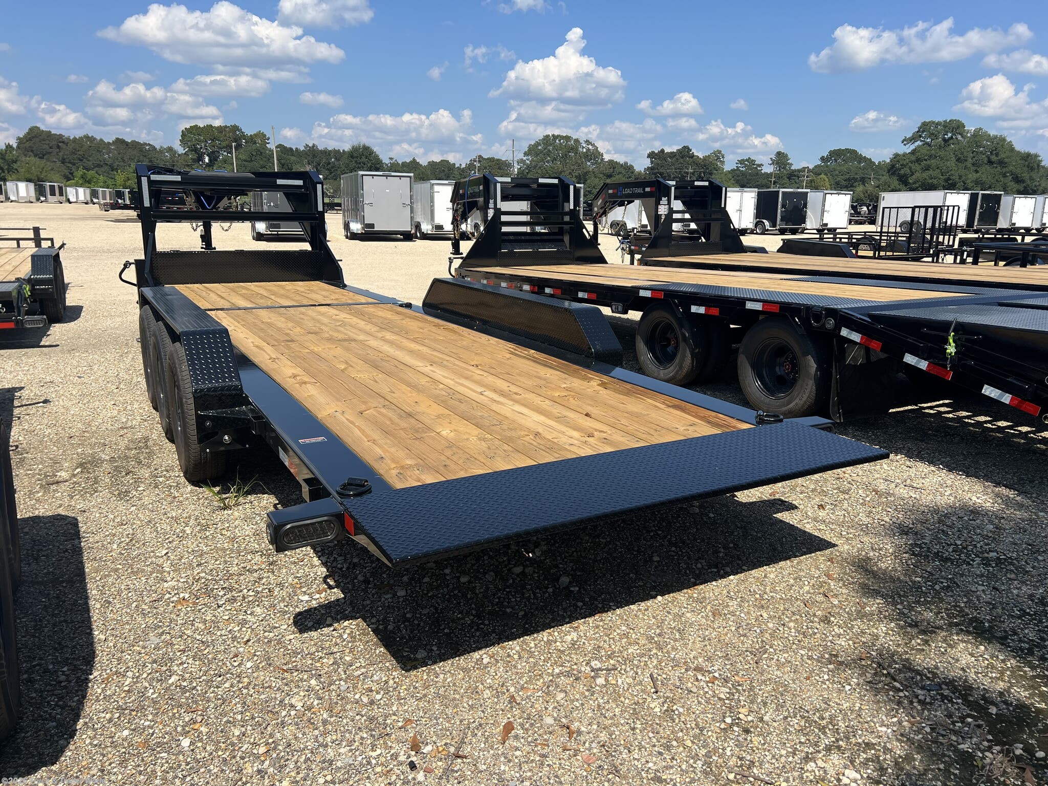 2027 GN 83" x 24' Tilt-N-Go Gooseneck Triple Axle by Load Trail from Truck & Trailer World in Denham Springs, Louisiana