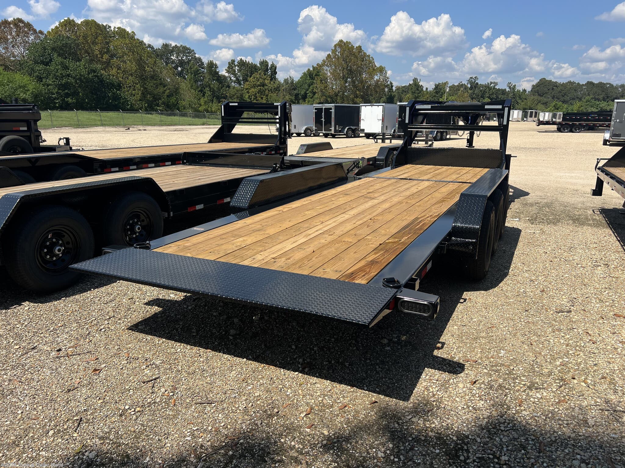 New 2027 Load Trail GN 83" x 24' Tilt-N-Go Gooseneck Triple Axle available in Denham Springs, Louisiana