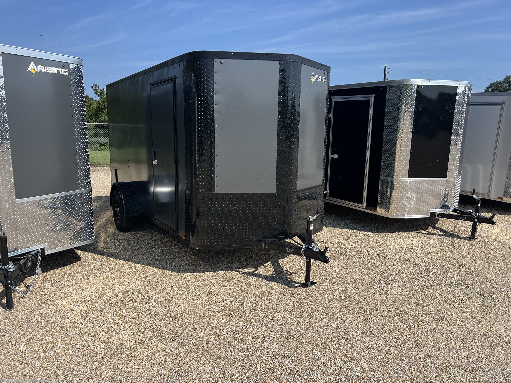 2027 Arising 6' x 12' Single Axle Enclosed