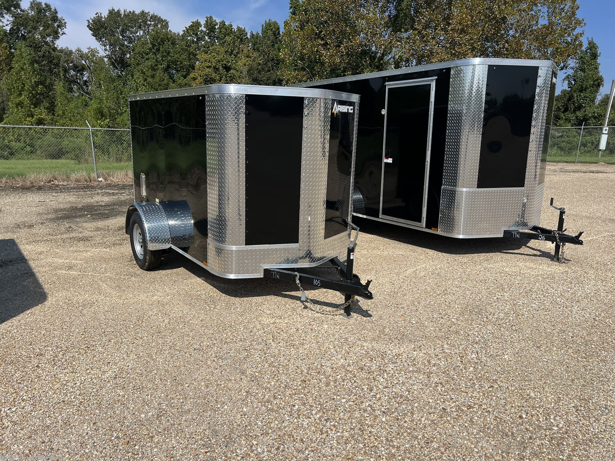 2027 Arising 5' x 8' Single Axle Enclosed