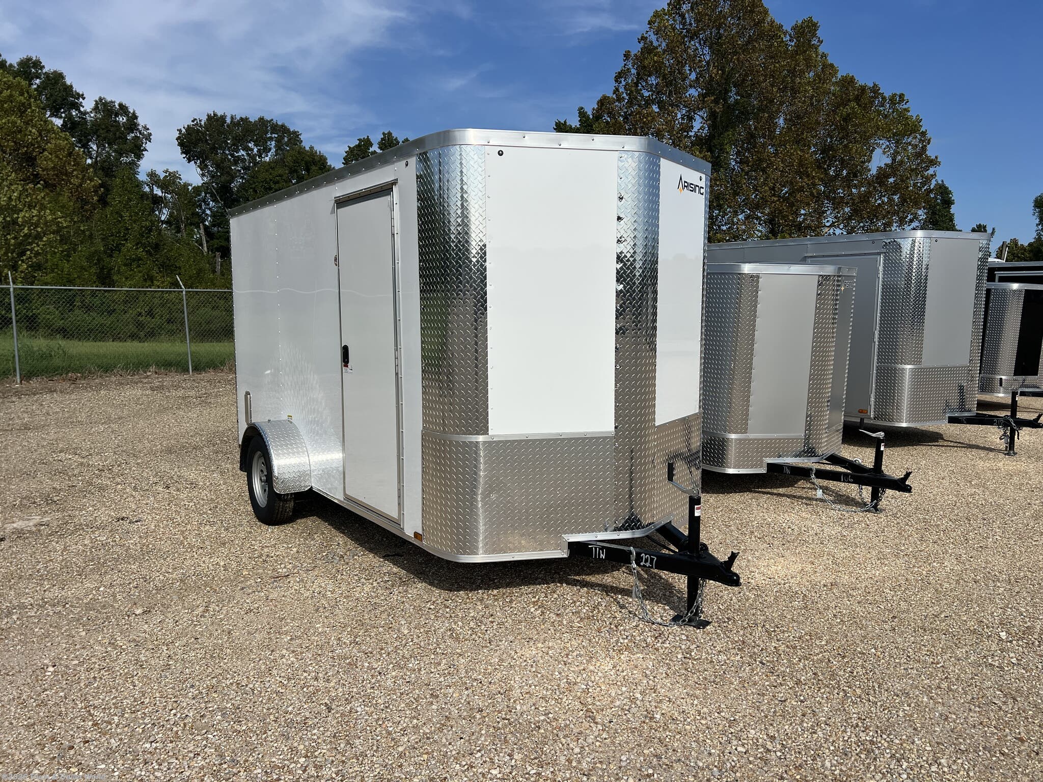 2027 Arising 6' x 12' Single Axle Enclosed