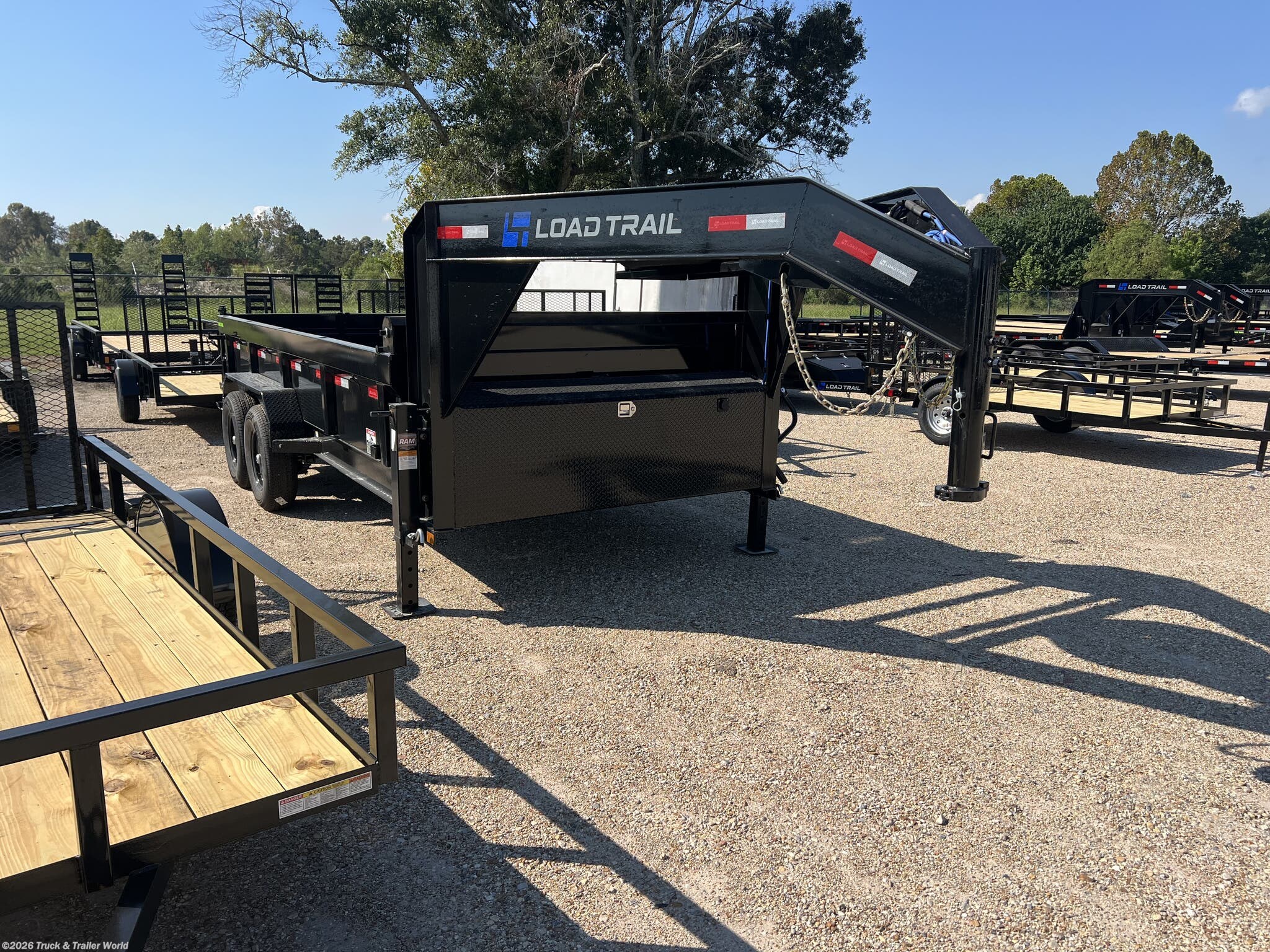 2027 Load Trail DG 83" x 16' Tandem Axle Gooseneck Low-Pro Dump