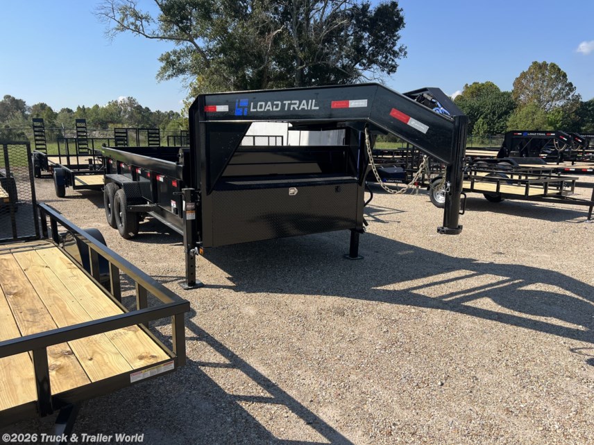New 2027 Load Trail DG 83" x 16' Tandem Axle Gooseneck Low-Pro Dump available in Denham Springs, Louisiana