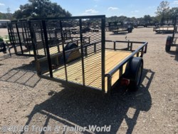 2026 5' x 10' Single Axle Utility by Lone Wolf Trailers from Truck & Trailer World in Denham Springs, Louisiana