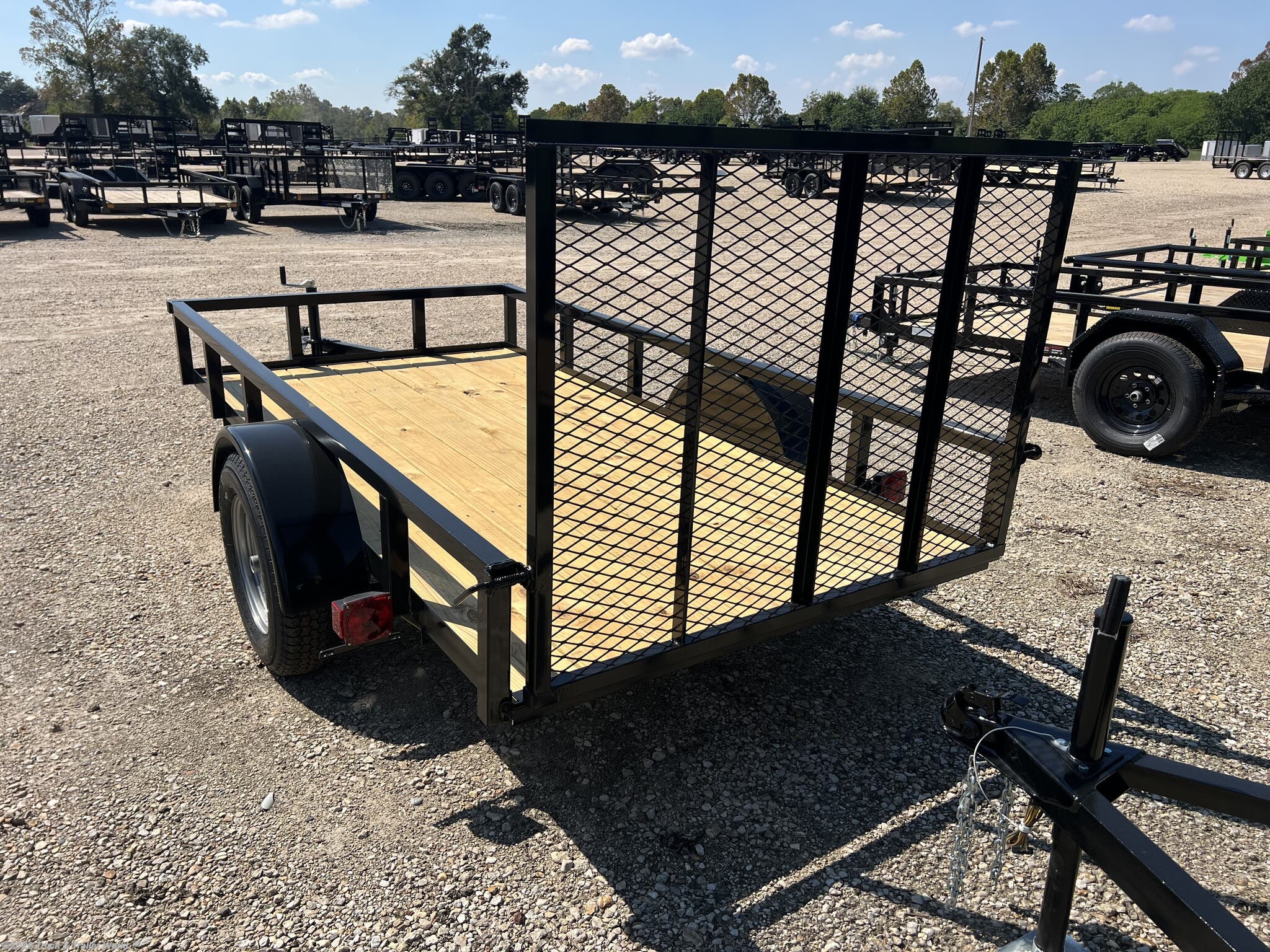 New 2026 Lone Wolf Trailers 5' x 10' Single Axle Utility available in Denham Springs, Louisiana