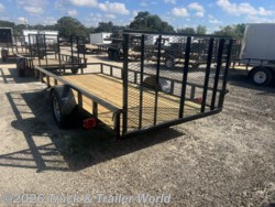 2026 6' x 14' Single Axle Utility by Lone Wolf Trailers from Truck & Trailer World in Denham Springs, Louisiana