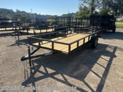 2026 Lone Wolf Trailers 6' x 14' Single Axle Utility - New Utility Trailer for sale by Truck & Trailer World in Denham Springs, Louisiana