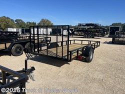 New 2026 Lone Wolf Trailers 6' x 14' Single Axle Utility available in Denham Springs, Louisiana