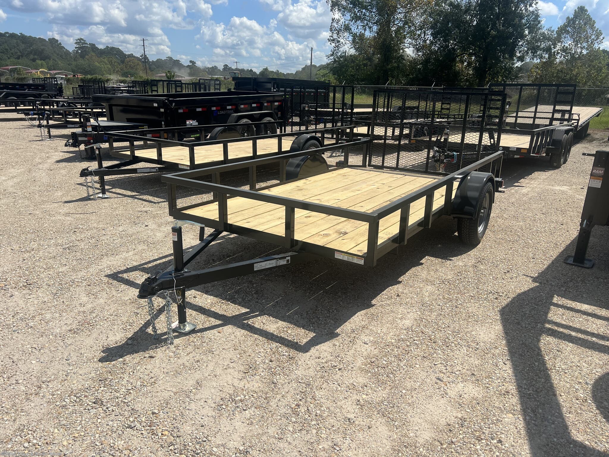 2026 Lone Wolf Trailers 6' x 12' Single Axle Utility - New Utility Trailer for sale by Truck & Trailer World in Denham Springs, Louisiana