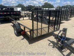 2026 6' x 12' Single Axle Utility by Lone Wolf Trailers from Truck & Trailer World in Denham Springs, Louisiana