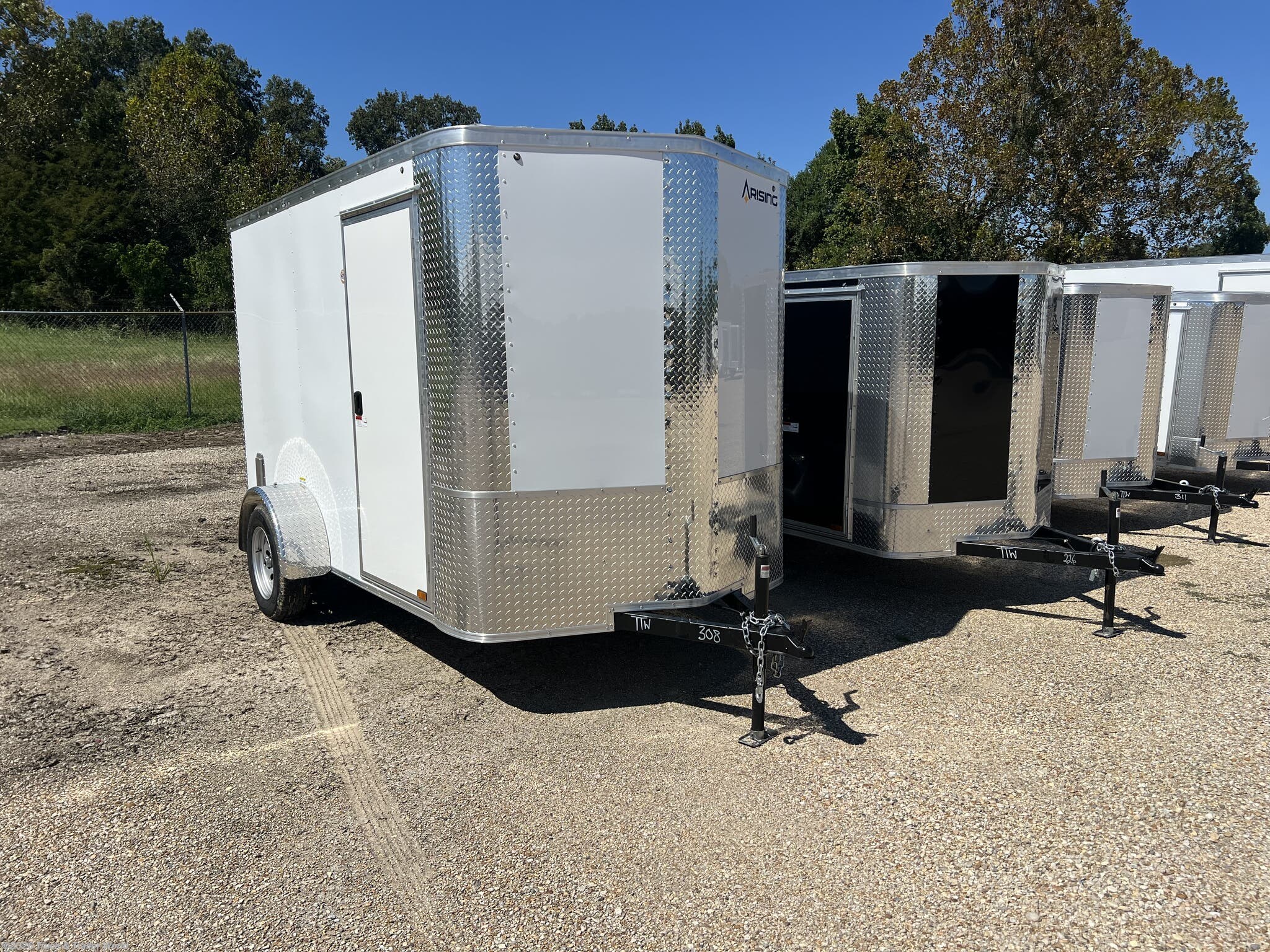 2027 Arising 6' x 10' Single Axle Enclosed