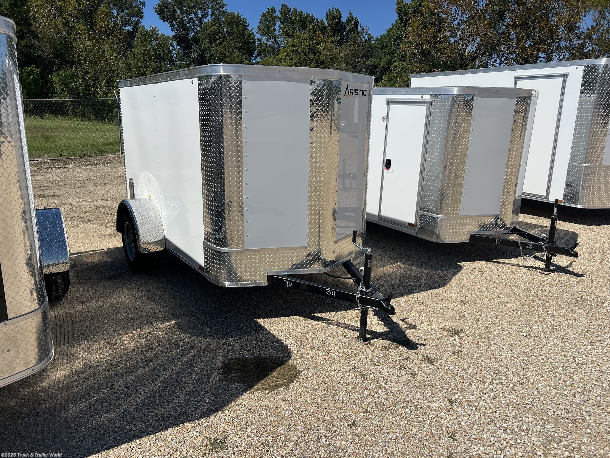 2027 Arising 5' x 8' Single Axle Enclosed