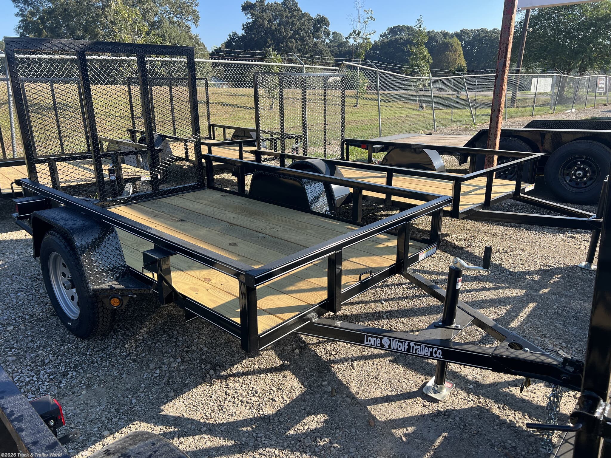 2027 Lone Wolf Trailers 5' x 8' Single Axle Heavy Duty Utility