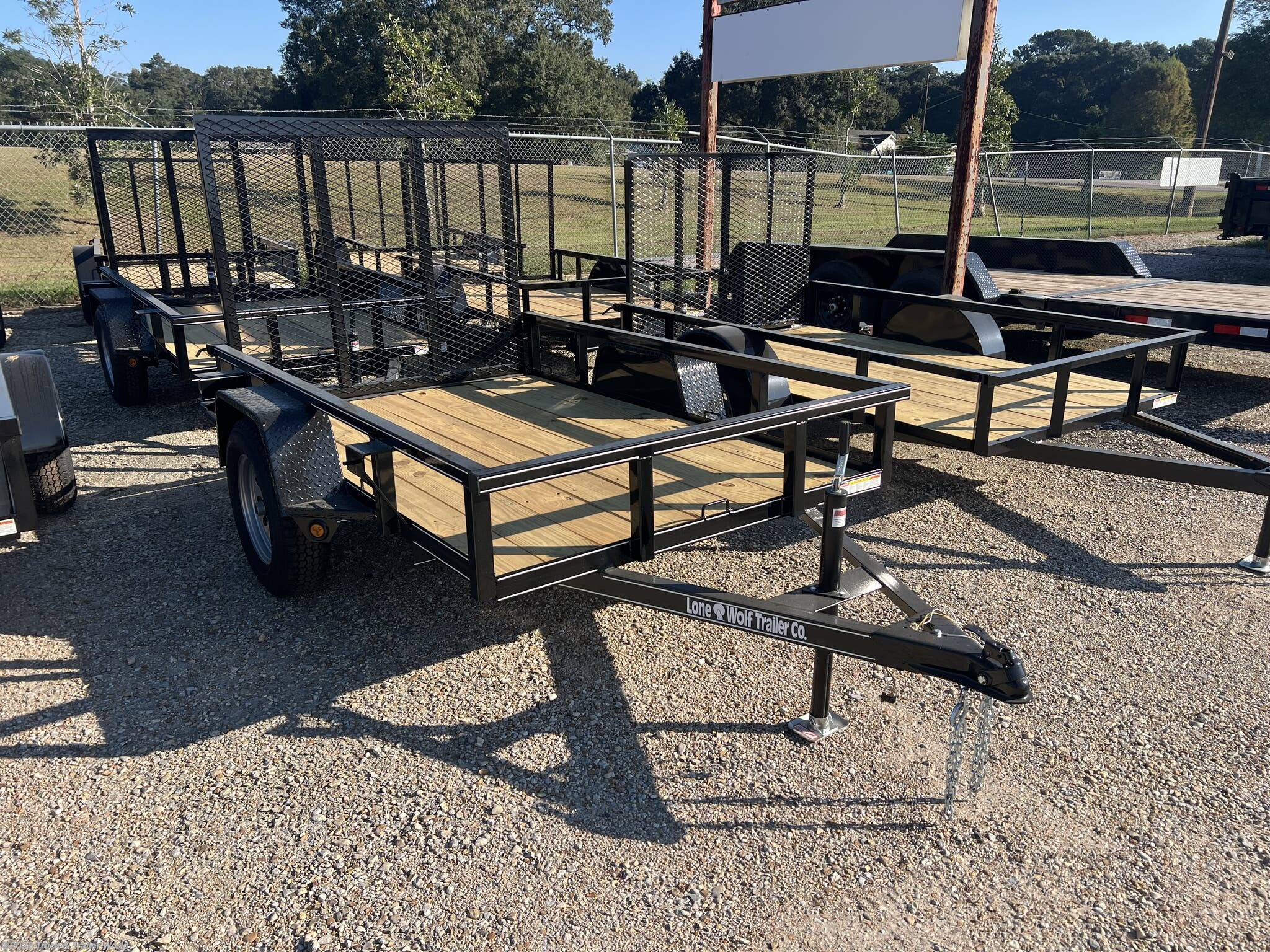 2027 Lone Wolf Trailers 5' x 8' Single Axle Heavy Duty Utility