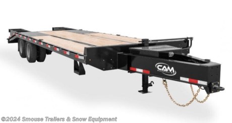 NEW 2023 CAM Superline 20+5 HD Deckover Tagalong w/ Lay Over Ramps

# CASH OR CHECK PRICE $13,750!!!
GVW: 22500#
Unladen: 5540#
Payload: 16960#

MODEL: PHDO102205-BP-225
# HEAVY DUTY DECKOVER
If you&#39;re looking for a top-of-the-line Deckover trailer but don&#39;t quite need the load capacity of our 10, 12, or 15 ton Heavy Duty line, our 22.5k or 25.9k Deckovers are the perfect choice: they&#39;re built to last, optimized for payload, and include an impressive list of standard features.

FEATURES
Pierced I-Beam Frame
HD I-Beam Tongue
Heavy Duty Steel Bulkhead
Safety Chains
7-Way RV-Style Molded Plug
Breakaway Switch with Battery
Sealed Wiring Harness
Sealed Brake Connections
Adjustable 4-Bolt Pintle Ring
HD 12K Jack (Dual Jacks on Gooseneck Model)
5&#39; Self-Cleaning Beavertail
Spring-Assist Flip-Over Ramps
HD Slipper Spring Axles
Oil Filled Hubs
Radial Tires
PPG Polyurethane Paint
Pressure Treated 2&quot; x 8&quot; Decking
Diamond Plate Deck Over Wheels
(6) 5/8&quot; D-Rings
Stake Pockets and Rub Rail
Side Steps
Mud Flaps
Toolbox
All LED Lights
MEASUREMENTS
Main Frame: 12&quot; I-Beam @ 14 lb
Crossmembers: 3&quot; Channel
Side Rail: 6&quot; Channel @ 8.2 lb
Tongue: 12&quot; I-Beam @ 14 lb
Beavertail: 5&#39; Self-Cleaning
Coupler: Adjustable Pintle Ring
Jack: Single 12K Bolt-On Drop Leg
Axles: 10000# Oil Bath
Suspension: Adjustable Slipper Spring Suspension
Tires: 23580R16 LRE DUAL
Wheels: 16&quot; Dual
Decking: Pressure-Treated Pine Decking
Lights: LED Lights - Rubber Mounted
Electric Plug: 7-Way SAE Plug
Finish: PPG Industrial Polyurethane Paint
Overall Length: 390&quot;
Deck Height: 32&quot;
Ramps: HD Fabricated Fold Flat w/Double Hinged Spring Assist

WE ARE YOUR ONE STOP SHOP FOR ALL PENNDOT PAPERWORK, FINANCING &amp; INSPECTIONS WHEN YOU PURCHASE A TRAILER HERE AT SMOUSE&#39;S.
** FINANCING AVAILABLE FOR THOSE WHO QUALIFY
** FULL SERVICE CENTER TO INCLUDE INSPECTION,REPAIRS &amp; MODIFICATIONS
** WE STOCK TRAILER PARTS AND ACCESSORIES
** NEED A BRAKE CONTROL? WE INSTALL YOUR BREAK CONTROL WHILE WE ARE DOING YOUR PAPERWORK (IF TRUCK IS PREWIRED) ON YOUR NEW TRAILER.
** WE ARE A MEMBER OF COSTARS
WE ACCEPT CASH-CHECK, VISA &amp; MASTERCARD
*Price, if shown, does not include government &amp; PENNDOT fees, taxes, dealer document preparation charges or any finance charges (if applicable). FOB Mt Pleasant, Pa
Final actual sales price will vary depending on options or accessories selected.
NOTE: Models with a price of &quot;Request a Quote&quot; are always included in a $0 search, regardless of actual value