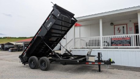 NEW 2023 CAM SUPERLINE &quot;Advantage&quot; 6&#39;8&quot; x 14 HD Lo Pro Equipment Dump Trailer w/ TARP KIT
CASH OR CHECK PRICE $10,599!!!
ADVANTAGE SERIES HEAVY DUTY LOW PROFILE DUMP TRAILER
The Advantage Series Heavy Duty Low-Profile Dump Trailer from CAM Superline is the economic powerhouse in our dump trailer line-up. This trailer is outfitted with all the structural features needed to get your heavy payloads to and from the jobsite. From its Tubular Main Frame to the Triple-Acting Tailgate and 6&#39; Slide-Out Ramps, this trailer was designed to take on the most challenging jobs.
GVW: 14000#
Unladen: 3560#
Payload: 10440#
Model: 14-6814LPHDT
SPECS:
Frame: 6&quot; x 2&quot; x 3/16&quot; Rec. Tube
Crossmembers: 3&quot; Channel
Tongue: 5&quot; Channel
Coupler: Adjustable 2 5/16&quot; Ball Coupler or Pintle Ring
Jack: 12K Bolt On Drop Leg Jack
Fenders: Diamond Plate
Axles: 7000lb Greased
Suspension: Slipper Spring Suspension
Tires: 23580R16 LRE
Wheels: 16&quot;
Volume Capacity: 6 Cu Yd
Lights: LED Lights - Rubber Mounted
Electric Plug: 7 Way SAE plug
Finish: PPG Industrial Polyurethane Paint
Overall Length: 222&quot;
Bed Width Inside: 81.5&quot;
Bed Length Inside: 168&quot;
Side Wall Height:20.5&quot;
Deck Height: 28&quot;
Coupler Height: 15&quot; - 19&quot;
Gate: Triple Acting Tailgate w/Chains
Hydraulic Cylinder: Dual 3&quot; x 36&quot;
Hydraulic Pump: 12V single Acting
Battery: 12V Deep Cycle Battery
Dump Angle: 43
FEATURES:
Tubular Main Frame
102&quot; Width
Adjustable 2-5/16&quot; Ball Coupler or Pintle Ring
Safety Chains
7-Way SAE Plug
Zip Breakaway System
Breakaway Switch
Charge Wire with Circuit Breaker
7K Bolt-On Drop Leg Jack (12K Jack on 146814LPHDT)
Slide-Out Ladder Ramps (6&#39;)
Triple-Acting Tailgate w/ Chains
Diamond Plate Fenders
EZ Lube Axles
Electric Brake Axles (2)
Nev-R-Adjust Brakes
Slipper Spring Suspension
Silver Wheels
Epoxy Primer
Polyurethane Paint Finish
Spare Tire Mount
D-Ring Tie-Downs - 1/2&quot; (4)
Storage Tray
Sealed Wiring Harness
LED Lights - Rubber Mounted
Aluminum Lockable Pump Box
Remote Control with 20&#39; Cord
12V Deep-Cycle Battery
HD Dual 3&quot; Cylinders
Three Year Warranty
WE ARE YOUR ONE STOP SHOP FOR ALL PENNDOT PAPERWORK, FINANCING &amp; INSPECTIONS WHEN YOU PURCHASE A TRAILER HERE AT SMOUSE&#39;S.
** FINANCING AVAILABLE FOR THOSE WHO QUALIFY
** FULL SERVICE CENTER TO INCLUDE INSPECTION,REPAIRS &amp; MODIFICATIONS
** WE STOCK TRAILER PARTS AND ACCESSORIES
** NEED A BRAKE CONTROL? WE INSTALL YOUR BREAK CONTROL WHILE WE ARE DOING YOUR PAPERWORK (IF TRUCK IS PREWIRED) ON YOUR NEW TRAILER.
** WE ARE A MEMBER OF COSTARS
_ WE ACCEPT CASH-CHECK, VISA &amp; MASTERCARD _
*Price, if shown, does not include government &amp; PENNDOT fees, taxes, dealer document preparation charges or any finance charges (if applicable). FOB Mt Pleasant, Pa
Final actual sales price will vary depending on options or accessories selected.
NOTE: Models with a price of &quot;Request a Quote&quot; are always included in a $0 search, regardless of actual value