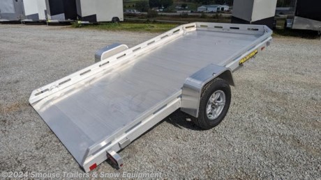NEW 2024 Aluma 6&#39;5&quot; x 12 HD TILT Utility Trailer
CASH, CHECK OR FINANCING PRICE $4599!!!
GVW: 2990#
Unladen: 650#
Payload: 2340#
Model: 7712H Tilt
Weight: 650#
Bed Size: 77.5&quot; x 145&quot;
Tires: 14&quot;
STANDARD SPECS
* 3500# Rubber torsion axle (rated at 2990#) - No brakes - Easy lube hubs
* ST205/75R14 LRC radial tires (1760# cap/tire)
* Aluminum wheels, 5-4.5 BHP
* Aluminum fenders
* Extruded aluminum floor
* 7&quot; Heavy-duty frame rail
* A-Framed aluminum tongue, 48&quot; long with 2&quot; coupler
* Stake pockets (3 per side)
* Tie down loops (2 per side)
* Swivel tongue jack, 1200# capacity
* LED Lighting package, safety chains
* Hydraulic dampener
* Hydraulic lift for gas shock
* Overall width = 101.5&quot;
* Overall length = 194.5&quot;
* 15 Degree Tilt
* 
WE ARE YOUR ONE STOP SHOP FOR ALL PENNDOT PAPERWORK, FINANCING &amp; INSPECTIONS WHEN YOU PURCHASE A TRAILER HERE AT SMOUSE&#39;S.
** FINANCING AVAILABLE FOR THOSE WHO QUALIFY
** FULL SERVICE CENTER TO INCLUDE INSPECTION,REPAIRS &amp; MODIFICATIONS
** WE STOCK TRAILER PARTS AND ACCESSORIES
** NEED A BRAKE CONTROL? WE INSTALL YOUR BREAK CONTROL WHILE WE ARE DOING YOUR PAPERWORK (IF TRUCK IS PREWIRED) ON YOUR NEW TRAILER.
** WE ARE A MEMBER OF COSTARS
_ WE ACCEPT CASH-CHECK, VISA &amp; MASTERCARD _
*Price, if shown, does not include government &amp; PENNDOT fees, taxes, dealer document preparation charges or any finance charges (if applicable). FOB Mt Pleasant, Pa
Final actual sales price will vary depending on options or accessories selected.
NOTE: Models with a price of &quot;Request a Quote&quot; are always included in a $0 search, regardless of actual value