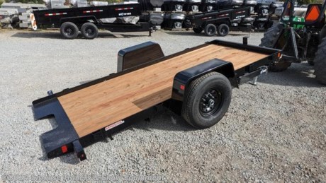 NEW 2024 BWise 5x12 Single Axle Tilt Trailer
CASH, CHECK OR FINANCING PRICE $5250!!!
GVW: 6000#
Unladen: 1360#
Payload: 4640#
Model: T512-6
SPECS:
60&quot;w x 12&#39;L
2 5/16&quot; Adjustable Coupler
7k Drop Leg Jack
6k SS Single Axle - Elec
ST235/80R16E Radl Black Mod
Stake Pockets
2&quot; Pressure Treated Decking
LED Rubber Mounted Lights
Cushion Cylinder
FEATURES:
Suspension: 5-Leaf Slipper
Wheel: 16&quot; Black Mod Wheels
Brakes: Electric Self Adjusting Brakes
Wiring Harness: All - Weather Wiring Harness (7-Way RV)
WE ARE YOUR ONE STOP SHOP FOR ALL PENNDOT PAPERWORK, FINANCING &amp; INSPECTIONS WHEN YOU PURCHASE A TRAILER HERE AT SMOUSE&#39;S.
** FINANCING AVAILABLE FOR THOSE WHO QUALIFY
** FULL SERVICE CENTER TO INCLUDE INSPECTION,REPAIRS &amp; MODIFICATIONS
** WE STOCK TRAILER PARTS AND ACCESSORIES
** NEED A BRAKE CONTROL? WE INSTALL YOUR BREAK CONTROL WHILE WE ARE DOING YOUR PAPERWORK (IF TRUCK IS PREWIRED) ON YOUR NEW TRAILER.
** WE ARE A MEMBER OF COSTARS
WE ACCEPT CASH-CHECK, VISA &amp; MASTERCARD
*Price, if shown, does not include government &amp; PENNDOT fees, taxes, dealer document preparation charges or any finance charges (if applicable). FOB Mt Pleasant, Pa
Final actual sales price will vary depending on options or accessories selected.
NOTE: Models with a price of &quot;Request a Quote&quot; are always included in a $0 search, regardless of actual value