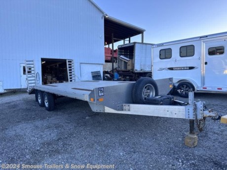 USED 2013 EBY 16+4 (20&#39;) Deckover Equipment with Stand Up Ramps
COMING WITH PA STATE INSPECTION
ST225/75R15D Aluminum Wheels and Spare
10,000#GVWR
2,435#UNLADEN
7,565#PAYLOAD
WE ARE YOUR ONE STOP SHOP FOR ALL PENNDOT PAPERWORK, FINANCING &amp; INSPECTIONS WHEN YOU PURCHASE A TRAILER HERE AT SMOUSE&#39;S.
** FINANCING AVAILABLE FOR THOSE WHO QUALIFY
** FULL SERVICE CENTER TO INCLUDE INSPECTION,REPAIRS &amp; MODIFICATIONS
** WE STOCK TRAILER PARTS AND ACCESSORIES
** NEED A BRAKE CONTROL? WE INSTALL YOUR BREAK CONTROL WHILE WE ARE DOING YOUR PAPERWORK (IF TRUCK IS PREWIRED) ON YOUR NEW TRAILER.
** WE ARE A MEMBER OF COSTARS
WE ACCEPT CASH-CHECK, VISA &amp; MASTERCARD
*Price, if shown, does not include government &amp; PENNDOT fees, taxes, dealer document preparation charges or any finance charges (if applicable). FOB Mt Pleasant, Pa
Final actual sales price will vary depending on options or accessories selected.
NOTE: Models with a price of &quot;Request a Quote&quot; are always included in a $0 search, regardless of actual value