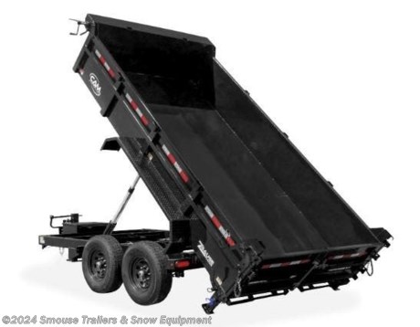 NEW 2024 CAM Superline 6&#39;10&quot; x 12&#39; HD &quot;BEAST&quot; Lo Pro Equipment Dump w/ Underbody Ramps
CASH, CHECK OR FINANCING PRICE $12,499!!!
GVW: 13200#
Unladen: 4240#
Payload: 8960#
MODEL: PTLB8212-BP-132
FEATURES
Dual Telescopic Lift
7-Gauge Steel Floor
Black Steel Wheels
4 x 2 Tube Uprights
Stake Pockets
Steel Pump Box
Rear Stabilizer Legs
2-Speed 12k Setback Jack
3 x 2 Tube Top Rail
3-Way Spreader Doors
Under-Bed Storage Tray
Integrated Tarp Shroud
Mesh Tarp
Anti-Sail Rod
Battery Charger
Frame: 6&quot; x 2&quot; x &quot; Rec. Tube
Crossmembers: 3&quot; Channel
Tongue: 5&quot; Channel
Coupler: Adjustable 2-5/16&quot; Ball Coupler
Jack: 12K 2 Speed Jack
Fenders: Diamond Plate
Axles: 7K Greased
Suspension: Slipper Spring
Wheels: 23580R16 Black Spoke Radial
Decking: 7 Gauge
Volume Capacity: 8.10 cu. yd.
Lights: LED Rubber Mounted
Electric Plug: 7 Way SAE Plug
Finish: PPG Industrial Polyurethane Paint
Overall Length: 188&quot;
Bed Width Inside: 81.5&quot;
Bed Length Inside: 144&quot;
Side Wall Height: 24&quot;
Deck Height: 29&quot;
Coupler Height: 19&quot; - 27&quot;
Hydraulic Hoist: Two Telescopic Cylinders
Hydraulic Pump: 12V Single Acting
Battery: 12V Deep Cycle, DP24
Dump Angle: 43 Degree



WE ARE YOUR ONE STOP SHOP FOR ALL PENNDOT PAPERWORK, FINANCING &amp; INSPECTIONS WHEN YOU PURCHASE A TRAILER HERE AT SMOUSE&#39;S.
** FINANCING AVAILABLE FOR THOSE WHO QUALIFY
** FULL SERVICE CENTER TO INCLUDE INSPECTION,REPAIRS &amp; MODIFICATIONS
** WE STOCK TRAILER PARTS AND ACCESSORIES
** NEED A BRAKE CONTROL? WE INSTALL YOUR BREAK CONTROL WHILE WE ARE DOING YOUR PAPERWORK (IF TRUCK IS PREWIRED) ON YOUR NEW TRAILER.
** WE ARE A MEMBER OF COSTARS
_ WE ACCEPT CASH-CHECK, VISA &amp; MASTERCARD _
*Price, if shown, does not include government &amp; PENNDOT fees, taxes, dealer document preparation charges or any finance charges (if applicable). FOB Mt Pleasant, Pa
Final actual sales price will vary depending on options or accessories selected.
NOTE: Models with a price of &quot;Request a Quote&quot; are always included in a $0 search, regardless of actual value