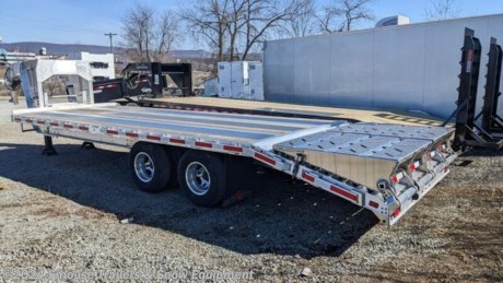NEW 2023 EBY 20+5 HD GOOSENECK ALUMINUM DECKOVER Trailer w/ 50/50 Fold Flat Ramps w/ Aluminum Wheels

## CASH, CHECK OR FINANCING PRICE $35,350!!!

25000#GVWR
5800# Unladen
19200 # Payload

**Model#GN25K**

25K GVW
Dual-wheel gooseneck that&#39;s 2,000 pounds lighter than steel. Our all-aluminum 25K Gooseneck trailer is approximately 2,000 lbs-a full ton-lighter than comparably spec&#39;d steel trailers. Boasting the same fuel-efficient, low-maintenance aluminum as all of our trailers, and with an impressive design-featuring 19&quot; main beams, heavy-duty 50/50 ramps, Hutch spring suspension, and more-the 25K Gooseneck truly is engineered to perform and built to last. Outfit with your choice ofload-securement, flooring and other options, and be prepared for a trailer that is more advanced than anything you&#39;ve owned before.

Full Deck Length: 25&#39;
Deck Width: 97-3/4&quot;
Deck Height: 37&quot;
Overall Length: 34&#39;2-1/2&quot;
Overall Width: 102&quot;
Nose Length: 110-1/2&quot;
Flat Deck Length: 20&#39;
Beaver Tail Length: 60&quot;

STANDARD FEATURES
19&quot; extruded aluminum main beams
Pierced through crossmember design
Hutch spring suspension
10K axles
Electric brakes
50 / 50 Folding ramps with spring assist
5,000# Rated removable load securement plates
Tool Box
LED Lighting

**WE ARE YOUR ONE STOP SHOP FOR ALL PENNDOT PAPERWORK, FINANCING &amp; INSPECTIONS WHEN YOU PURCHASE A TRAILER HERE AT SMOUSE&#39;S.**

\*\* FINANCING AVAILABLE FOR THOSE WHO QUALIFY
\*\* FULL SERVICE CENTER TO INCLUDE INSPECTION,REPAIRS &amp; MODIFICATIONS
\*\* WE STOCK TRAILER PARTS AND ACCESSORIES
\*\* NEED A BRAKE CONTROL? WE INSTALL YOUR BREAK CONTROL WHILE WE ARE DOING YOUR PAPERWORK (IF TRUCK IS PREWIRED) ON YOUR NEW TRAILER.
\*\* WE ARE A MEMBER OF COSTARS

\_ **WE ACCEPT CASH-CHECK, MASTERCARD &amp; VISA** \_

\*Price, if shown, does not include government &amp; PENNDOT fees, taxes, dealer document preparation charges or any finance charges (if applicable). FOB Mt Pleasant, Pa
Final actual sales price will vary depending on options or accessories selected.
NOTE: Models with a price of &quot;Request a Quote&quot; are always included in a $0 search, regardless of actual value
