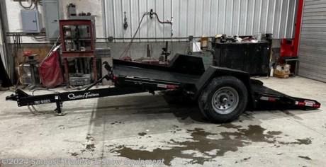 NEW 2023 Quality 6x12 PRO Diamond Deck Single Axle Tilt Trailer

**MODEL: 6PRO612-MiniT**

GVW: 6000#
Unladen: 1300#
Payload: 4700#

&#226;&#170; 12&#39; Diamond Plate Deck w/ 69&quot; Inside Usable Width
&#226;&#170; 6,000# Drop Axle w/ Slipper Spring Suspension
&#226;&#170; 5&quot;x3&quot;x1/4&quot; Angle Main Frame
&#226;&#170; 5&quot;x3&quot; Square Tube Tongue
&#226;&#170; 3&quot; Channel Cross Members - 15&quot; Spacing
&#226;&#170; 5,000# Swing Up Jack
&#226;&#170; Adjustable Coupler: 2(5/16) Ball or Pintle Ring
&#226;&#170; Stake Pockets &amp; Rubrail
&#226;&#170; Dampening Cylinder
&#226;&#170; 235/80R16 Radial Load Range E 10 Ply Tires
&#226;&#170; LED Lights
&#226;&#170; Sealed Modular Wiring Harness
&#226;&#170; Self Charging Break Away Kit
&#226;&#170; Safety Chains
&#226;&#170; DOT Reflective Tape
&#226;&#170; Primed, 2 Coats of Automotive Grade Acrylic Enamel Paint, Pin Striped

&lt;br&gt;
**WE ARE YOUR ONE STOP SHOP FOR ALL PENNDOT PAPERWORK, FINANCING &amp; INSPECTIONS WHEN YOU PURCHASE A TRAILER HERE AT SMOUSE&#39;S.**

&lt;br&gt;
\*\* FINANCING AVAILABLE FOR THOSE WHO QUALIFY
\*\* FULL SERVICE CENTER TO INCLUDE INSPECTION,REPAIRS &amp; MODIFICATIONS
\*\* WE STOCK TRAILER PARTS AND ACCESSORIES
\*\* NEED A BRAKE CONTROL? WE INSTALL YOUR BREAK CONTROL WHILE WE ARE DOING YOUR PAPERWORK (IF TRUCK IS PREWIRED) ON YOUR NEW TRAILER.
\*\* WE ARE A MEMBER OF COSTARS

&lt;br&gt;
\_ **WE ACCEPT CASH-CHECK, MASTERCARD &amp; VISA** \_

&lt;br&gt;
\*Price, if shown, does not include government &amp; PENNDOT fees, taxes, dealer document preparation charges or any finance charges (if applicable). FOB Mt Pleasant, Pa
Final actual sales price will vary depending on options or accessories selected.
NOTE: Models with a price of &quot;Request a Quote&quot; are always included in a $0 search, regardless of actual value