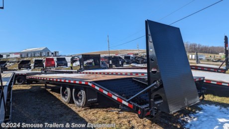 NEW 2024 BWise 19+5 HD Deckover Tagalong w/ 5&#39; Wedge Ramps

## $14,975!!! IS CASH, CHECK OR FINANCING PRICE!!!

GVW: 17600#
Unladen: 5035#
Payload: 12565#

**Model: EDB24-17**

SPECS:
102&quot; x 24&#39;
10&quot; Channel Main Frame
2-5/16&quot; Adjustable Coupler
12K Drop Leg Jack
8K SS Oil Bath Axles - Electric
LT21575R17.5H Radial Black Mod Wheels
5&#39; Fixed Dovetail
5&#39; Wedge Style Ramps
A-Frame Toolbox
2&quot; Pressure Treated Wood Decking
Stake Pockets w/ Rub Rail
DECK HEIGHT: 35&quot;
CROSSMEMBER: 3&quot; Channel
Wiring Harness: All-Weather Wiring Harness (7-Way RV)
Suspension: 7-Leaf Slipper Spring
Lighting: Rubber Mount Lifetime LED Lights
Brakes: Electric Self Adjusting Brakes

**WE ARE YOUR ONE STOP SHOP FOR ALL PENNDOT PAPERWORK, FINANCING &amp; INSPECTIONS WHEN YOU PURCHASE A TRAILER HERE AT SMOUSE&#39;S.**

\*\* FINANCING AVAILABLE FOR THOSE WHO QUALIFY
\*\* FULL SERVICE CENTER TO INCLUDE INSPECTION,REPAIRS &amp; MODIFICATIONS
\*\* WE STOCK TRAILER PARTS AND ACCESSORIES
\*\* NEED A BRAKE CONTROL? WE INSTALL YOUR BREAK CONTROL WHILE WE ARE DOING YOUR PAPERWORK (IF TRUCK IS PREWIRED) ON YOUR NEW TRAILER.
\*\* WE ARE A MEMBER OF COSTARS

**WE ACCEPT CASH-CHECK, VISA &amp; MASTERCARD**

\*Price, if shown, does not include government &amp; PENNDOT fees, taxes, dealer document preparation charges or any finance charges (if applicable). FOB Mt Pleasant, Pa
Final actual sales price will vary depending on options or accessories selected.
NOTE: Models with a price of &quot;Request a Quote&quot; are always included in a $0 search, regardless of actual value