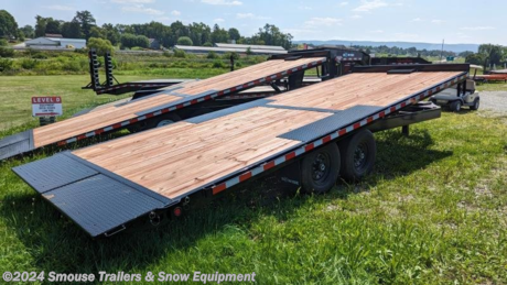 NEW 2024 BWise 22&#39; HD Deckover Power Tilt Trailer w/ Hydraulic Jack

## $12,899!!! IS CASH, CHECK OR FINANCING PRICE!!!

**MODEL: THD22-15**

GVW: 15400#
Unladen: 4700#
Payload: 10700#

&lt;br&gt;
**DETAILS**
**102&quot;w x 22&#39;L**
**8&quot; Channel Main Frame**
**Adjustable Coupler 25k**
**Hydraulic Jack**
**7k Torsion Axles - Electric**
**ST235/80R16E Radl Black Mod**
**4&quot; Double Acting Cylinder**
**Group 27 Deep Cycle Battery**
**2&quot; Pressure Treated Decking**
**Battery Charger**
**REMOVABLE WINCH PLATE**

&lt;br&gt;
&lt;br&gt;
SPECS:
6&quot; Tubing Main Frame
3&quot; Channel Cross Members
Dura-Color Pressure Treated Wood Floor
Stake Pockets
Diamond Plate Fenders
2 5/16&quot; Adjustable Coupler
Hyjacker Hydraulic Jack
Lockable Battery Box w/ Gas Shock
Bucher Power Unit w/ 25&#39; Remote
Deep Cycle Marine Battery SRM27
Dexter EZ Lube Torflex Axles
Self Adjusting Brakes
235/80R16 E Radial
White Eight Spoke Wheels
Breakaway Switch
Charge Wire w/ Circuit Breaker
7 Way Molded Electrical Plug
LED Rubber Mounted Lights
Sealed Wiring Harness
Durable Powder Coat Finish
Industry Best 5 Year Warranty

&lt;br&gt;
Deckover tilt trailers provide more deck width for the oversized equipment and cargo, providing up to 102&quot; of deck width space. With the hydraulic tilt system, the THD Channel Frame Deck provides the extra power and deck space needed for medium and large equipment.

&lt;br&gt;
&lt;br&gt;
**WE ARE YOUR ONE STOP SHOP FOR ALL PENNDOT PAPERWORK, FINANCING &amp; INSPECTIONS WHEN YOU PURCHASE A TRAILER HERE AT SMOUSE&#39;S.**

\*\* FINANCING AVAILABLE FOR THOSE WHO QUALIFY
\*\* FULL SERVICE CENTER TO INCLUDE INSPECTION,REPAIRS &amp; MODIFICATIONS
\*\* WE STOCK TRAILER PARTS AND ACCESSORIES
\*\* NEED A BRAKE CONTROL? WE INSTALL YOUR BRAKE CONTROL WHILE WE ARE DOING YOUR PAPERWORK (IF TRUCK IS PREWIRED) ON YOUR NEW TRAILER.
\*\* WE ARE A MEMBER OF COSTARS

\_ **WE ACCEPT CASH-CHECK, VISA &amp; MASTERCARD** \_

\*Price, if shown, does not include government &amp; PENNDOT fees, taxes, dealer document preparation charges or any finance charges (if applicable). FOB Mt Pleasant, Pa
Final actual sales price will vary depending on options or accessories selected.
NOTE: Models with a price of &quot;Request a Quote&quot; are always included in a $0 search, regardless of actual value