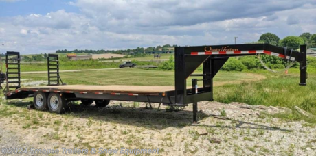 NEW 2024 Quality 20+4 General Duty Deckover Gooseneck Trailer

**General Duty: Standard I-beam frames with 24&quot; cross member spacing, rubber mounted sealed beam lighting in enclosed boxes with conventional wiring with gel filled connectors.**

GVW: 14000#
Unladen: 4240#
Payload: 9760#

**Model: 14GD24-DOGN QT4177**

SPECS:
Treated wood deck
96&quot; wood deck 101.5&quot; to outside of rubrails
7000 lb. braking axles with 4 wheel brakes
Slipper spring suspension
235/80 R16 load range E 10 ply rating Castle Rock Radial tires
8&quot; I-beam frame (W8x10)
4&quot; flat bar side rails
3&quot; channel cross members - 24&quot; spacing
10&quot; I-beam uprights, 8&quot; I-beam neck with tool tray
5 ft. swing-up ramps with support foot
2 5/16&quot; adjustable gooseneck coupler
12000 lb. drop-foot jack
Metal plate over wheels for lowest possible loaded deck height (33&quot;)
Stake pockets and rubrail
Self charging break away kit, safety chains, skip DOT reflective tape and all rubber mounted sealed beam lighting with conventional wiring with gel filled connectors
Primed, 2 coats of acrylic enamel, pin stripe

**WE ARE YOUR ONE STOP SHOP FOR ALL PENNDOT PAPERWORK, FINANCING &amp; INSPECTIONS WHEN YOU PURCHASE A TRAILER HERE AT SMOUSE&#39;S.**
\*\* FINANCING AVAILABLE FOR THOSE WHO QUALIFY
\*\* FULL SERVICE CENTER TO INCLUDE INSPECTION,REPAIRS &amp; MODIFICATIONS
\*\* WE STOCK TRAILER PARTS AND ACCESSORIES
\*\* NEED A BRAKE CONTROL? WE INSTALL YOUR BREAK CONTROL WHILE WE ARE DOING YOUR PAPERWORK (IF TRUCK IS PREWIRED) ON YOUR NEW TRAILER.
\*\* WE ARE A MEMBER OF COSTARS
**WE ACCEPT CASH-CHECK, VISA &amp; MASTERCARD**
\*Price, if shown, does not include government &amp; PENNDOT fees, taxes, dealer document preparation charges or any finance charges (if applicable). FOB Mt Pleasant, Pa
Final actual sales price will vary depending on options or accessories selected.
NOTE: Models with a price of &quot;Request a Quote&quot; are always included in a $0 search, regardless of actual value