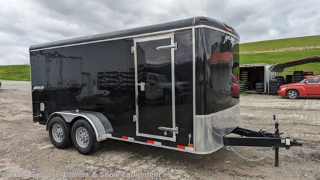 NEW 2024 Homesteader 7x16 HD Hercules Cargo Trailer w/ Rear Barn Doors **\- HS944**

**OPTIONS ADDED:**
**78&quot; Inside, 72&quot; Doors)**
**14000# GVW - 7000# Torsion Axles**
**Adjustable Coupler**

## $7099!!!! IS CASH, CHECK OR FINANCING PRICE!!!


GVW: 14000#
Unladen: 2836#
Payload: 11164#

&lt;br&gt;
**The Hercules is the premium series of our enclosed trailers. Incorporated into each trailer are the finest materials and components available for an enclosed trailer. The Hercules is frequently chosen by those needing a durable, long lasting enclosed trailer. For the discerning buyer who chooses only the best, Hercules is the one.**

**The Hercules must go through rigorous measures during manufacturing to insure the quality you expect from a Homesteader trailer. We begin with the finest products including Torflex rubber torsion axles, E-Z lube hubs, 2 x 3 tube steel on single axle models and 2 x 6 tube steel constructed main frame for maximum strength and durability on tandem models, along with floor crossmembers and wall posts 16&quot; O.C. To the interior we add 3/4&quot; exterior grade plywood flooring, 3/8&quot; plywood sidewall liner, LED tail lights, aluminum door hold backs, lockable door hasp, and a standard dome light. For style and performance the Hercules has a sleek aerodynamic body with .030 gauge aluminum with a baked enamel finish. Every Hercules is backed by** [3 year limited manufacturer warranty.](https://homesteadertrailer.com/?page_id=111)\*\*

&lt;br&gt;
### Standard Features

* 2&quot; X 6&quot; Tube Steel Frame (Tandem Models)
* Under Coated Frame
* Full Height Crossmembers
* Tubular Steel Wall Studs 16&quot; O.C.
* Tubular Roof Supports 24&quot; O.C.
* Independent Suspension Torsion Axles
* 11 Year Manufactured Limited Warranty on Torsion Axles
* EZ lube Hubs
* [Modular-Styled Steel Wheels](https://homesteadertrailer.com/wp-content/uploads/2018/05/Contemporary-Style-Steel-Modular-Wheels.jpg)
* Trailer Rated Radial Tires
* Aluminum Fenders
* [Breakaway Switch with charger](https://homesteadertrailer.com/wp-content/uploads/2018/05/Breakaway-Switch-with-charger-tandem-models.jpg) (tandem models)
* [D.O.T. Compliant Lighting](https://homesteadertrailer.com/wp-content/uploads/2018/04/IMG_2466.jpg)
* [Complete LED Lighting](https://homesteadertrailer.com/wp-content/uploads/2018/05/ledlight.jpg)
* [Tongue Jack](https://homesteadertrailer.com/wp-content/uploads/2018/05/Tongue-Jack.jpg)
* [Safety Chains](https://homesteadertrailer.com/wp-content/uploads/2018/05/Safety-Chain.jpg)
* .030 Gauge Aluminum Exterior w/ Baked Enamel Finish
* Seamless Aluminum Roof
* High Tech Self-Leveling Roof Sealant
* Aerodynamic Styling
* [Aerodynamic TPO (Thermo-Plastic Poly-Olefin) Nosecap](https://homesteadertrailer.com/wp-content/uploads/2018/05/Aerodynamic-TPO-Thermo-Plastic-Poly-Olefin-Nosecap.jpg)
* Exterior Long Life Coated Fasteners 6 &quot; O.C.
* Automotive Quality Gaskets and Seals
* [Semi-Trailer Style Door Fastener Bars with Zinc-Coated Finish](https://homesteadertrailer.com/wp-content/uploads/2018/04/IMG_2514.jpg)
* [Keyed Lockable Door Hasp](https://homesteadertrailer.com/wp-content/uploads/2018/04/IMG_2431.jpg)
* Door Grab Handles
* Aluminum Door Holdbacks
* [Premium 3/8&quot; Plywood Sidewall Liner](https://homesteadertrailer.com/wp-content/uploads/2018/05/3-8-Plywood-Wall-Liner.jpg)
* [3/4&quot; Exterior Grade Plywood Floor](https://homesteadertrailer.com/wp-content/uploads/2018/05/3-4-Exterior-Grade-Plywood-Floor.jpg)
* [Interior Light](https://homesteadertrailer.com/wp-content/uploads/2018/05/Interior-Light.jpg)
* 3 Year Limited Warranty
* Floor Crossmembers 16&#226;&#179; O.C.
* [Chrome Hub Covers](https://homesteadertrailer.com/wp-content/uploads/2018/05/CHROME-RING-CENTER-CAP.jpg)
* Electric Brakes (tandem models only, both axles)
* [D.O.T. Compliant Conspicuity Tape](https://homesteadertrailer.com/wp-content/uploads/2018/05/D.O.T.-Compliant-Conspicuity-Tape.jpg)
* Recessed Door Frames
* [Door Chains](https://homesteadertrailer.com/wp-content/uploads/2018/05/Door-Chains.jpg)
* NATM Certified

**WE ARE YOUR ONE STOP SHOP FOR ALL PENNDOT PAPERWORK, FINANCING &amp; INSPECTIONS WHEN YOU PURCHASE A TRAILER HERE AT SMOUSE&#39;S.**

\*\* FINANCING AVAILABLE FOR THOSE WHO QUALIFY
\*\* FULL SERVICE CENTER TO INCLUDE INSPECTION,REPAIRS &amp; MODIFICATIONS
\*\* WE STOCK TRAILER PARTS AND ACCESSORIES
\*\* NEED A BRAKE CONTROL? WE INSTALL YOUR BREAK CONTROL WHILE WE ARE DOING YOUR PAPERWORK (IF TRUCK IS PREWIRED) ON YOUR NEW TRAILER.
\*\* WE ARE A MEMBER OF COSTARS

**\_ WE ACCEPT CASH-CHECK, VISA &amp; MASTERCARD \_**

\*Price, if shown, does not include government &amp; PENNDOT fees, taxes, dealer document preparation charges or any finance charges (if applicable). FOB Mt Pleasant, Pa
Final actual sales price will vary depending on options or accessories selected.
NOTE: Models with a price of &quot;Request a Quote&quot; are always included in a $0 search, regardless of actual value