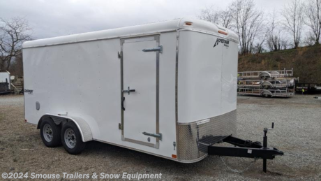 NEW 2024 Homesteader 7x16 Challenger Cargo Trailer w/ Ramp Door

**OPTIONS ADDED:**
**80&quot; Inside, 72&quot; Doors**
**Ramp Door w/ Extended Wood Flap**
**Wall Vents**

## $7050!!! IS CASH, CHECK OR FINANCING PRICE!!!

**Model: 716CT**

GVW: 7000#
Unladen: 2290#
Payload: 4710#

&lt;br&gt;
**Challenger Enclosed Cargo Trailers**

**The Challenger series is the workhorse of our enclosed trailer lines. The Challenger is an affordable alternative for those who demand versatility, and quality, at a competitive price. The Challenger goes through rigorous measures in manufacturing to insure the quality you expect from Homesteader. Incorporated in each Challenger is the finest materials and components available.**

**Standard features include: a heavy duty all steel framed body, floor and wall crossmembers are 24&quot; O.C. for single axle trailers and floor crossmembers are 16&quot; O.C. for tandem models, 3/4&quot; exterior grade plywood flooring, E-Z lube hub drop axles, and a sleek aerodynamic design that adds style as well as performance. If diversity is what you need, over 100 options are available. Options include various door sizes, roof vent, aluminum treadplate stoneguard, dome light, extra height, Vee-nose front, ramp door with spring assist, slant two tone color, and much, much more. So when you are looking for quality, durability, and price look no further than Homesteader Challenger enclosed cargo trailers.**

**FEATURES:**
Heavy Duty All Steel Framed Body
Under Coated Frame
Floor Cross members 16&quot; O.C. (Tandem Axle Models)
Floor Cross members 24&quot; O.C. (Single Axle Models)
Aerodynamic Styling
Aerodynamic TPO (Thermo-Plastic Poly-Olefin) Nosecap
Seamless Aluminum Roof
Aluminum Exterior w/ Baked Enamel Finish
High Tech Roof Sealant
Automotive Quality Gaskets and Seals
LED Compliant Lighting
3/4&quot; Exterior Grade Plywood Floor
3/8&quot; Plywood Wall Liner
Aluminum Fenders
Modular Style Steel Wheels
Electric Brakes (tandem models only, both axles)
Breakaway Switch w/charger (tandem models)
Door Holdbacks
Door Chains
Wall Studs 24&quot; O.C.
Trailer Rated Radial Tires
Fender Lights on Applicable Models
Exterior Fasteners 6&quot; O.C.
Interior Light
Tongue Jack
3,500 lb. Spring Mounted EZ Lube Drop Axles
Standard Rear Entry Doors
3 Year Limited Warranty

**WE ARE YOUR ONE STOP SHOP FOR ALL PENNDOT PAPERWORK, FINANCING &amp; INSPECTIONS WHEN YOU PURCHASE A TRAILER HERE AT SMOUSE&#39;S.**

\*\* FINANCING AVAILABLE FOR THOSE WHO QUALIFY\*\*
\*\* FULL SERVICE CENTER TO INCLUDE INSPECTION,REPAIRS &amp; MODIFICATIONS\*\*
\*\* WE STOCK TRAILER PARTS AND ACCESSORIES\*\*
\*\* NEED A BRAKE CONTROL? WE INSTALL YOUR BREAK CONTROL WHILE WE ARE DOING YOUR PAPERWORK (IF TRUCK IS PREWIRED) ON YOUR NEW TRAILER.\*\*
\*\* WE ARE A MEMBER OF COSTARS\*\*

**WE ACCEPT CASH-CHECK, VISA &amp; MASTERCARD**

\*Price, if shown, does not include government &amp; PENNDOT fees, taxes, dealer document preparation charges or any finance charges (if applicable). FOB Mt Pleasant, Pa
Final actual sales price will vary depending on options or accessories selected.
NOTE: Models with a price of &quot;Request a Quote&quot; are always included in a $0 search, regardless of actual value