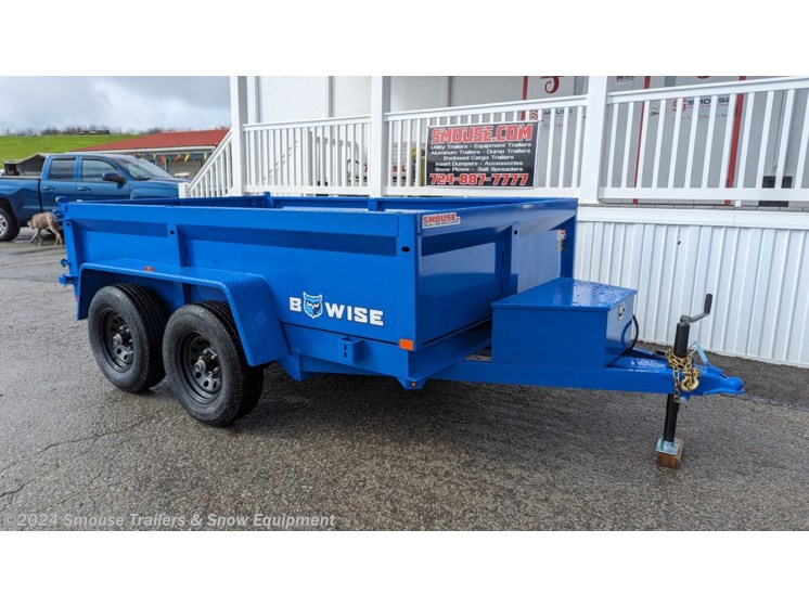 6x10 Dump Trailer For Sale | New BWISE DT610LP-LE-10-A | TrailersUSA