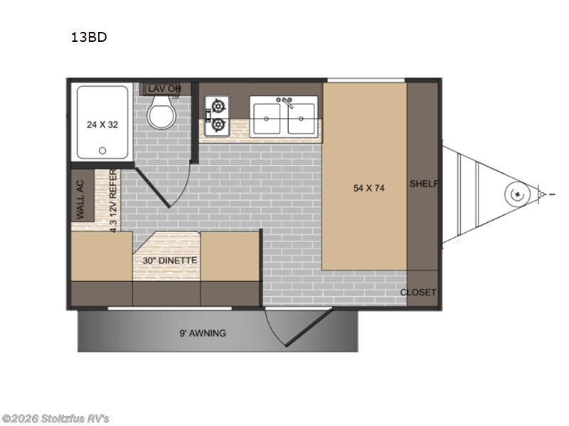 2026 Sunset Park RV Sun Lite LTD 13BD - New Travel Trailer For Sale by Stoltzfus RV's in Adamstown, Pennsylvania