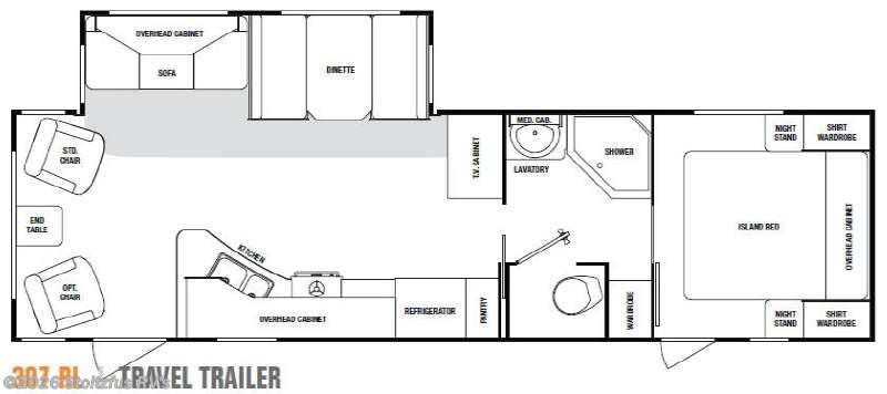 2010 SunnyBrook Sunset Creek 307RL - Used Travel Trailer For Sale by Stoltzfus RV's in Adamstown, Pennsylvania features Slideout