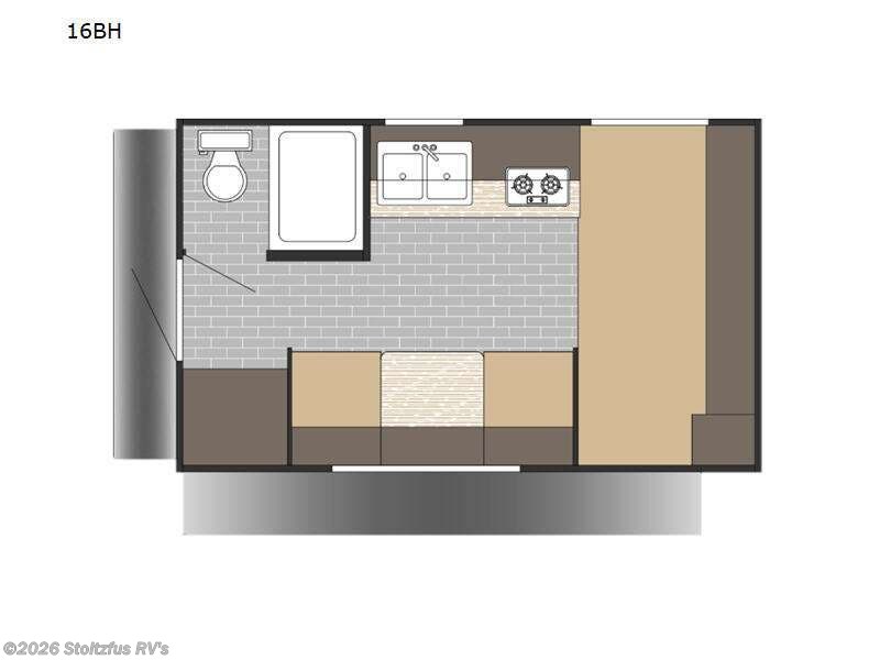 2026 Sunset Park RV Sun Lite 16BH - New Travel Trailer For Sale by Stoltzfus RV's in Adamstown, Pennsylvania