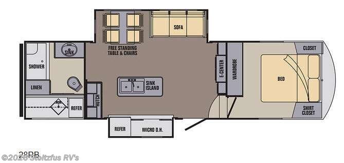 2015 Shasta Phoenix Rise 28RB - Used Fifth Wheel For Sale by Stoltzfus RV's in Adamstown, Pennsylvania features Slideout