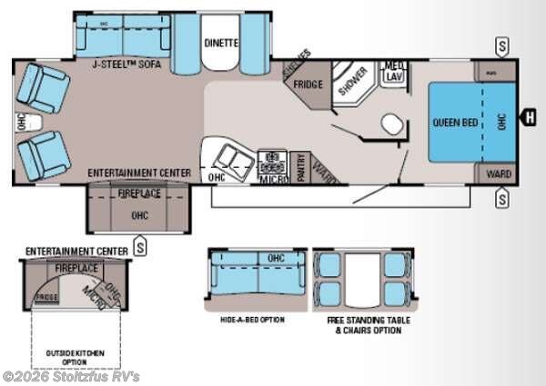 2014 Jayco Jay Flight 32RLDS - Used Travel Trailer For Sale by Stoltzfus RV's in Adamstown, Pennsylvania features Slideout