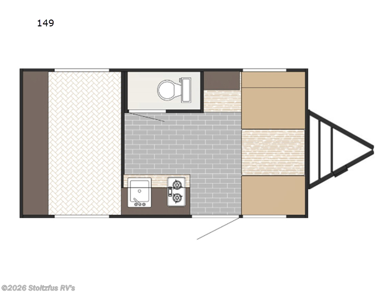2023 Sunset Park RV SunRay 149 - Used Travel Trailer For Sale by Stoltzfus RV's in Adamstown, Pennsylvania