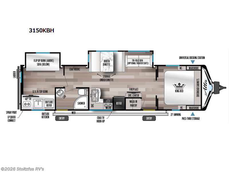2022 Forest River Alta 3150 ALTA - Used Travel Trailer For Sale by Stoltzfus RV's in Adamstown, Pennsylvania features Slideout