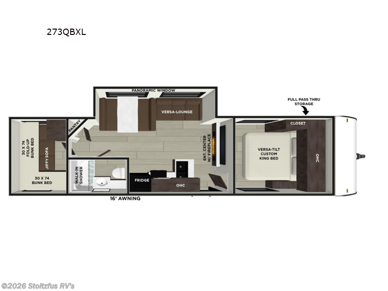 2026 Forest River Salem T273QBXL - New Travel Trailer For Sale by Stoltzfus RV's in Adamstown, Pennsylvania features Slideout