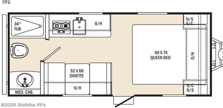 2015 Coachmen Clipper Ultra-Lite 17FQ - Used Travel Trailer For Sale by Stoltzfus RV's in Adamstown, Pennsylvania