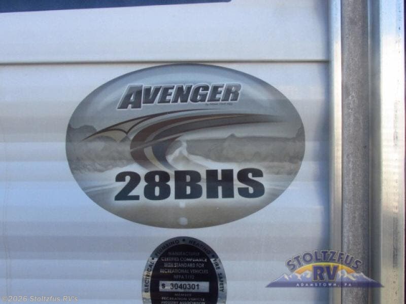 2013 Avenger 28BHS by Forest River from Stoltzfus RV's in Adamstown, Pennsylvania