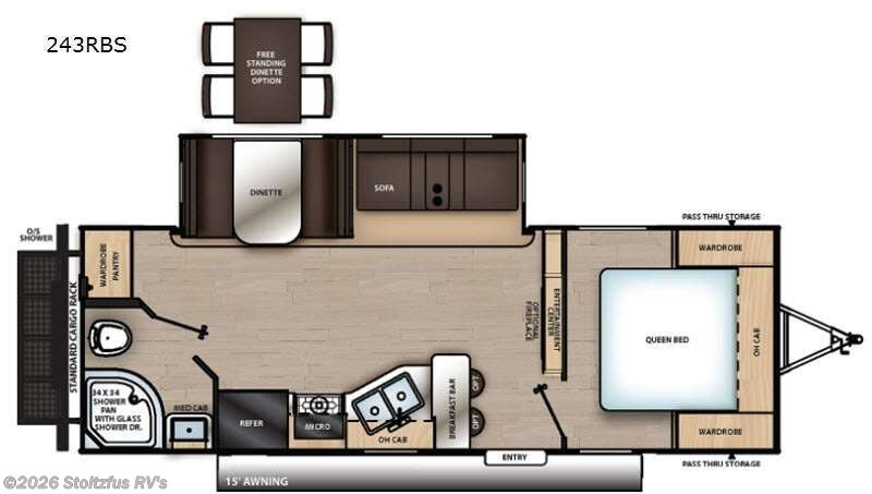 2021 Coachmen Catalina Legacy 243RBS - Used Travel Trailer For Sale by Stoltzfus RV's in Adamstown, Pennsylvania features Slideout