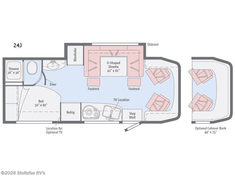 2017 Winnebago View 24J - Used Class C For Sale by Stoltzfus RV's in Adamstown, Pennsylvania features Slideout