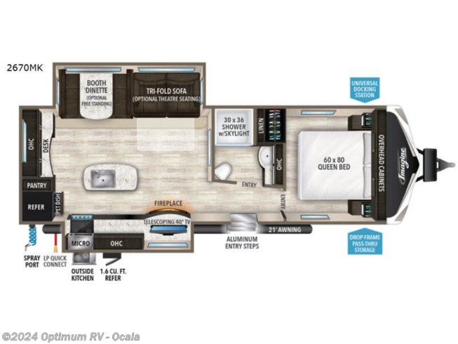 19 Grand Design Imagine 2670mk Rv For Sale In Ocala Fl 6sa540a Rvusa Com Classifieds