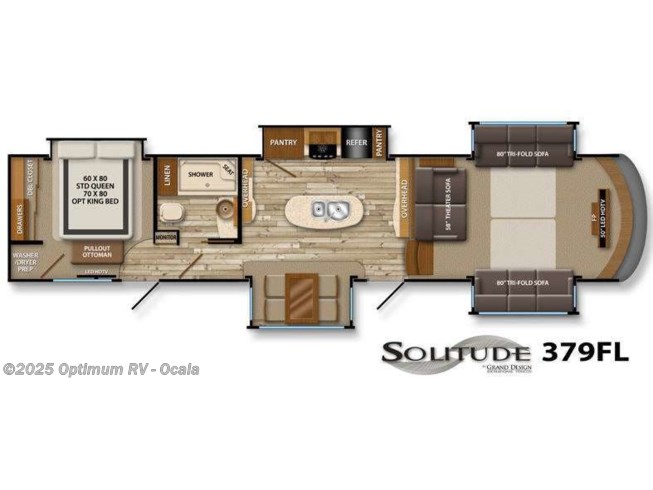 2015 Grand Design Solitude 379fl Rv For Sale In Ocala Fl 34480 3ar239a Rvusa Com Classifieds 2022 Grand Design Solitude New Fifth Wheel 379fls