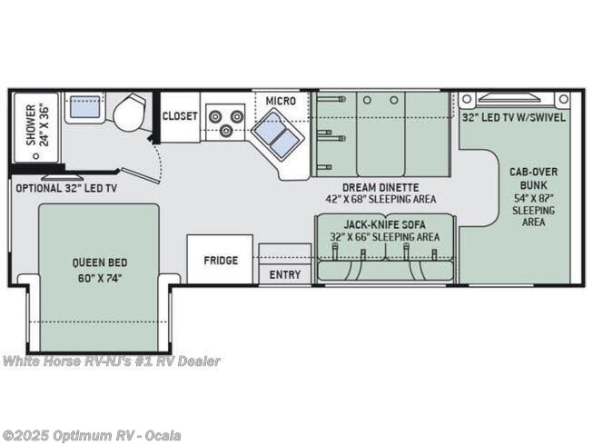 2016 Four Winds International Four Winds 26A - Used Class C For Sale by Optimum RV - Ocala in Ocala, Florida