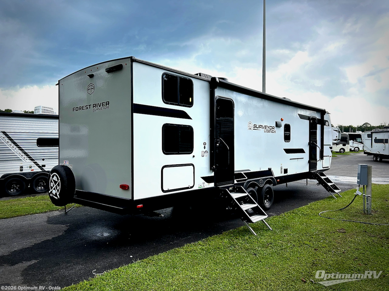 2025 Forest River Surveyor Legend X 29CAMP - New Travel Trailer For Sale by Optimum RV - Ocala in Ocala, Florida features Awning, Slideout
